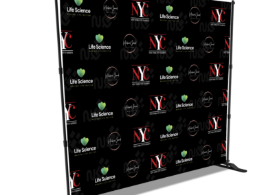 Step and repeat banners