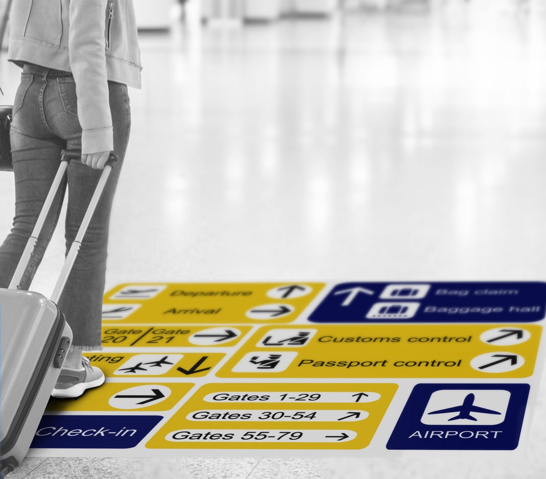 Large Format-Aluminum Floor Graphics