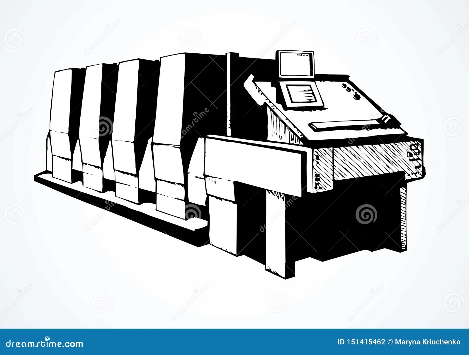 offset printing icon