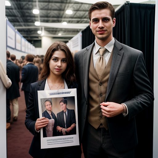 a_35_year_old_white_man_and_a_30_year_old_woman_both_holding_colorful_business_cards_they_are_very_happy_they_came_out_good (1)